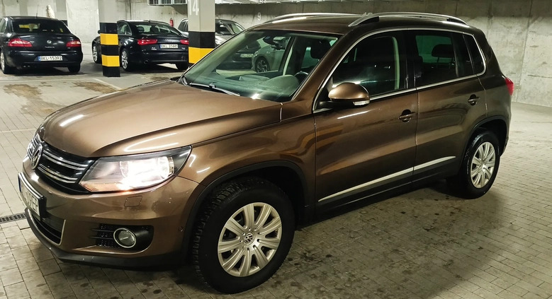 Volkswagen Tiguan cena 45500 przebieg: 274810, rok produkcji 2013 z Kolno małe 137